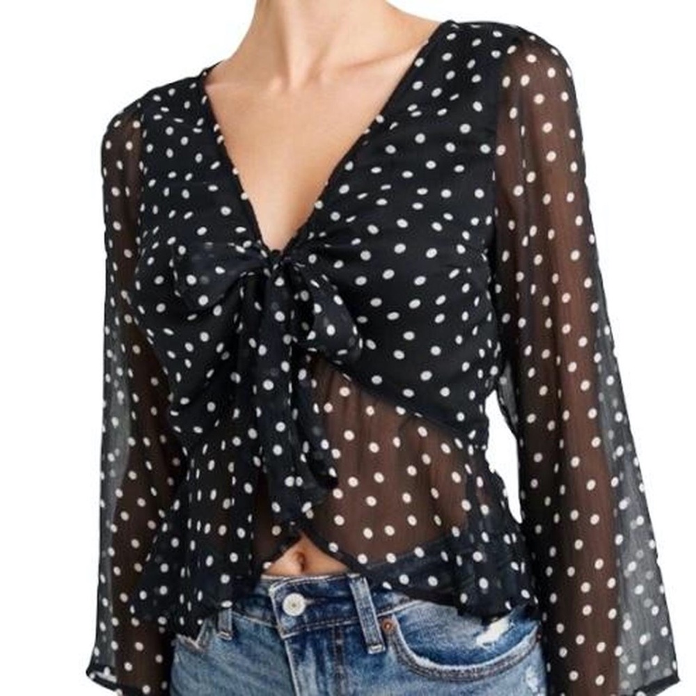 ABERCROMBIE AND FITCH blouse size M